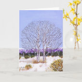 対の《植物》アスペン カード (黄色い花)