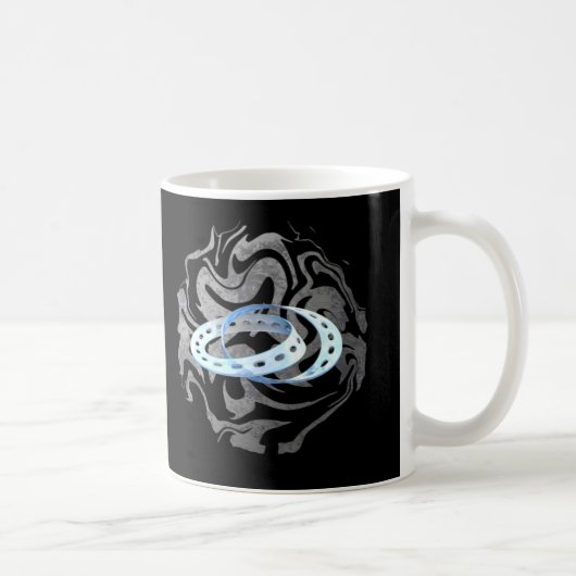 対のMobiusストリップ コーヒーマグカップ (右)