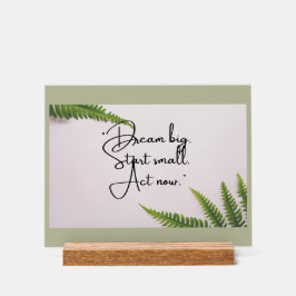 対はっきりしたする動機 アクリルサイン