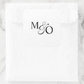 対アンパサンド・モノグラム スクエアシール (バッグ)