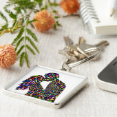 対キスをする対 キーホルダー (側面)