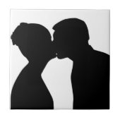 対キスをする対 タイル (正面)