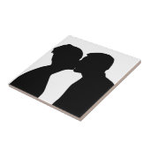 対キスをする対 タイル (側面)