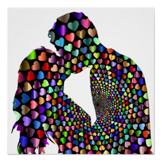 対キスをする対 ポスター (正面)