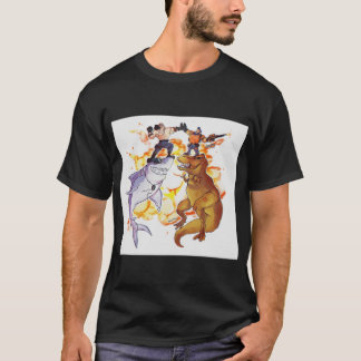 対トレ・レトロ少年 Tシャツ