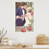 対パーソナライズされた結婚数枠 ポスター (キッチン)