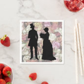 対ビクトリアン対 スタンダードカクテルナプキン (インサイチュ)