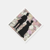 対ビクトリアン対 スタンダードカクテルナプキン (角)