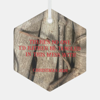 対ユーモアのあるオーナメント ガラスオーナメント