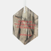 対ユーモアのあるオーナメント ガラスオーナメント (正面左)