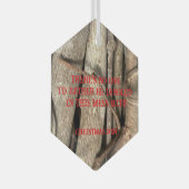 対ユーモアのあるオーナメント ガラスオーナメント (正面右)