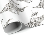 対光線マンタ光線 ラッピングペーパー (ロールコーナー)