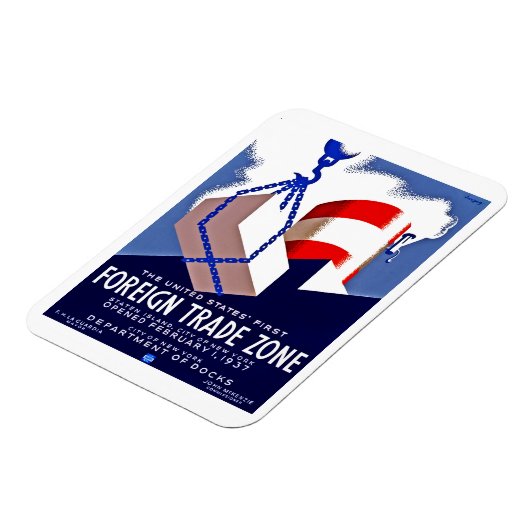 対外貿易圏 マグネット (左側)