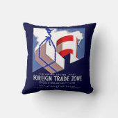 対外貿易地域 クッション (裏面)