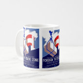 対外貿易地域 コーヒーマグカップ (正面左)