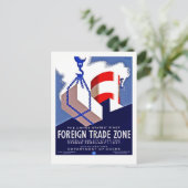 対外貿易地域 ポストカード (スタンド正面)