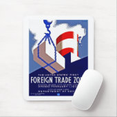 対外貿易地域 マウスパッド (マウス)