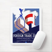 対外貿易地域 マウスパッド (マウス)