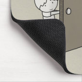 対外開放 マウスパッド (コーナー)