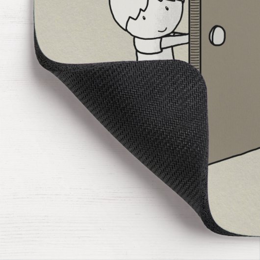 対外開放 マウスパッド (コーナー)