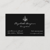 対外開放- (変更色の)名刺 名刺 (裏面)