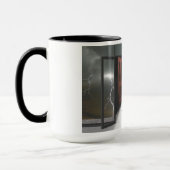 対外開放(稲妻)のマグ マグカップ (左)