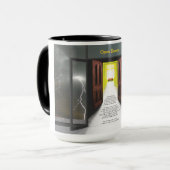 対外開放(稲妻)のマグ マグカップ (正面左)