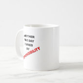 対応能力おもしろマグカップ コーヒーマグカップ (正面左)