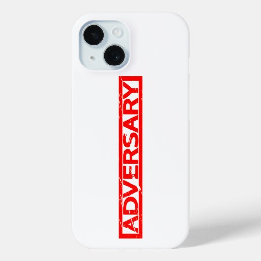 対戦相手スタンプ Case-Mate iPhoneケース (裏面)