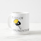 対戦相手ピンポンの涙 コーヒーマグカップ (正面左)