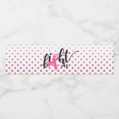 対戦相手 – がん認識度ウォーターボトル ペットボトルラベル (シングルラベル)