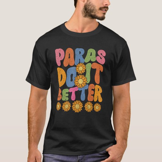 対教育者Paras Do It Tシャツ (正面)