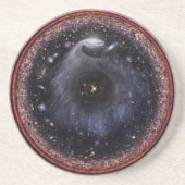 対数放射状宇宙 コースター (正面)