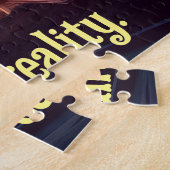 「対日:SFの現実ユニークの歪み」 ジグソーパズル (側面)