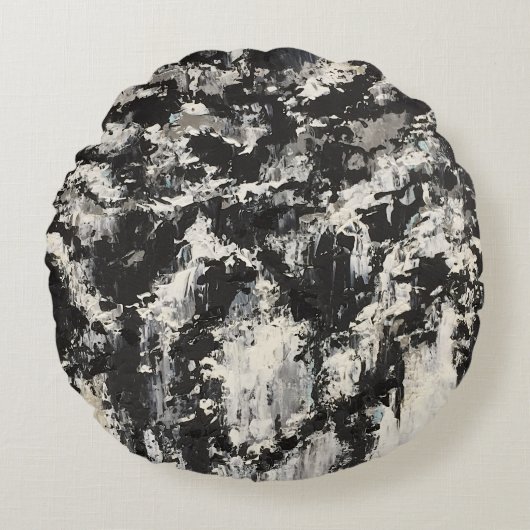 対比強迫円枕 ラウンドクッション (正面)