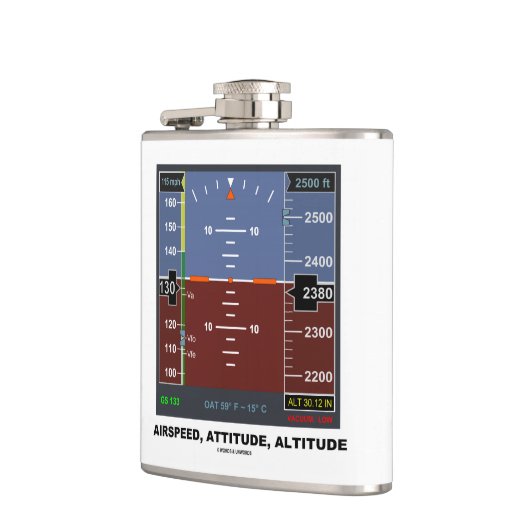 対気速度の態度の高度の電子飛行EFIS フラスク (左)