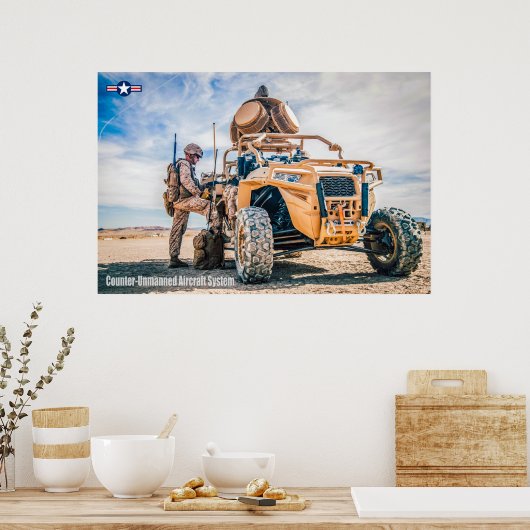 対無人航空機システム ポスター (キッチン)