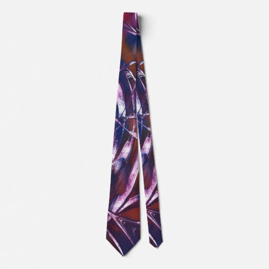 対照的なリボン ネクタイ (正面)