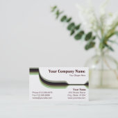 対照的な偽装 名刺 (スタンド正面)