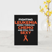 対白血性白血病Chemo Yがん引用文_ギフト カード (黄色い花)