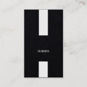 対称のモダンな絶妙 名刺 (正面)