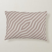 対称の斜めストライプ背景12 アクセントクッション (裏面)