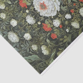 対称エレガント白い赤いフローラの切り離し157 薄葉紙 (詳細)