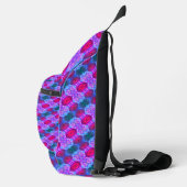 対称カラフル変数の回転 スリングバッグ (右)