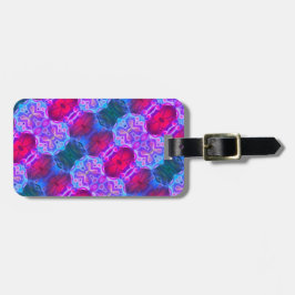 対称カラフル変数の回転 ラゲッジタグ