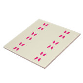 対称フローラプリントセラミックタイル タイル (側面)