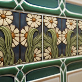 対称マルゲライトデイジー 芸術的 タイル