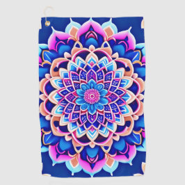 対称マンダラクロスボディバッグ ゴルフタオル