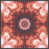 対称マンデルブロートズーム シール (正面)