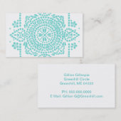 対称モチーフ 名刺 (正面/裏面)